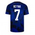 Tanie Strój piłkarski Stany Zjednoczone Giovanni Reyna #7 Koszulka Wyjazdowej MŚ 2022 Krótkie Rękawy